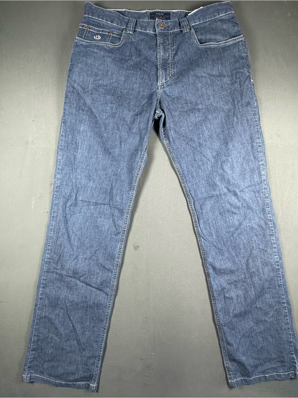 Bugatti The European Brand Nevada Style Men’s Blue Denim Jeans Size 34x34